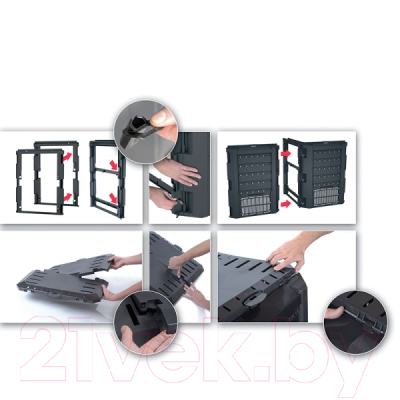 Компостер Prosperplast Compogreen IKST380C-S411- фото4
