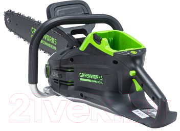 Электропила цепная Greenworks GD82CS51 бесщеточная 82V 51см / 2008307- фото10