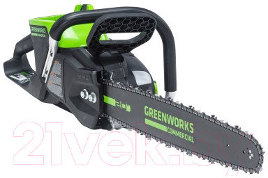 Электропила цепная Greenworks GD82CS51 бесщеточная 82V 51см / 2008307- фото8