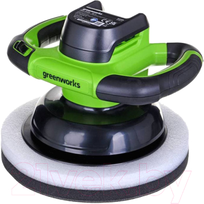 Полировальная машина Greenworks G24BU10 24V / 3502107- фото2