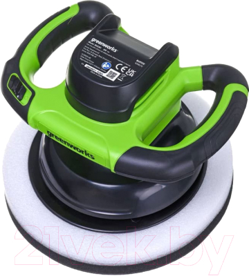 Полировальная машина Greenworks G24BU10 24V / 3502107- фото3