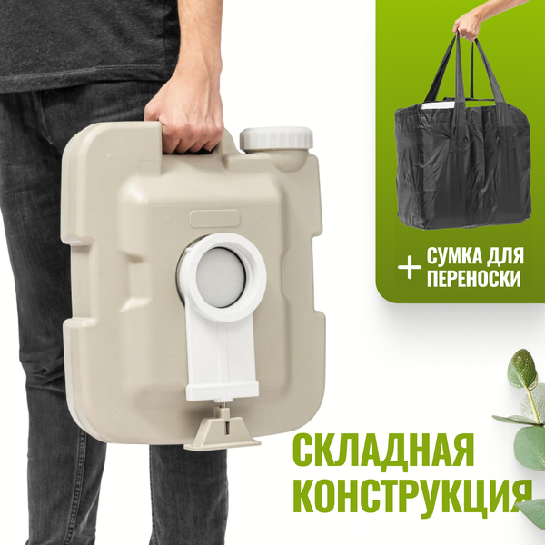 Портативный биотуалет Saniteco CHH-1010- фото4