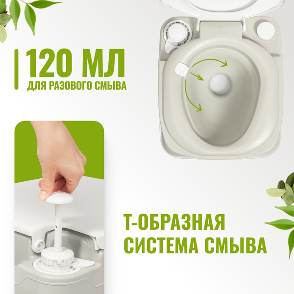 Портативный биотуалет Saniteco CHH-4822- фото2