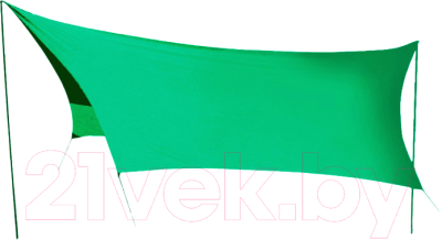 Туристический тент BTrace T0379 (4.4x4.4, зеленый)- фото