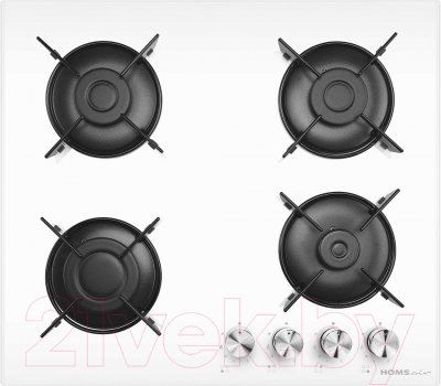 Газовая варочная панель HOMSair HGG641EWH- фото