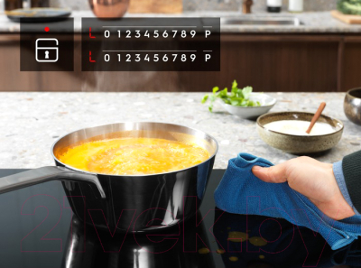 Индукционная варочная панель Electrolux EIV63440BW- фото6