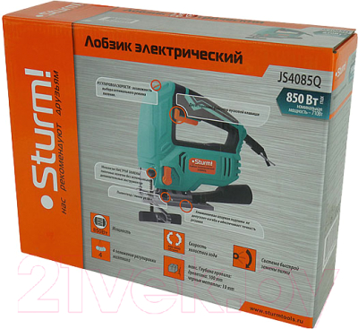 Электролобзик Sturm! JS4085Q- фото9
