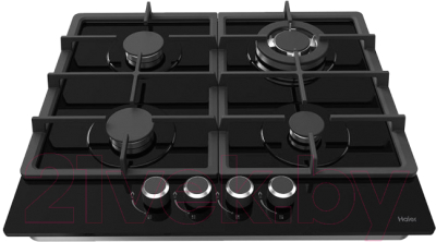 Газовая варочная панель Haier HHX-G64CWB- фото