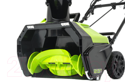 Снегоуборщик аккумуляторный Greenworks GD60PST 60V / 2602907- фото4