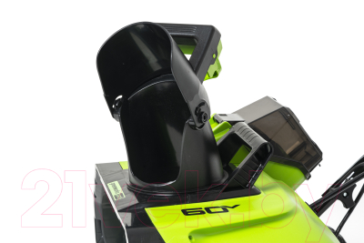Снегоуборщик аккумуляторный Greenworks GD60PST 60V / 2602907- фото5