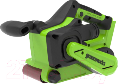 Ленточная шлифовальная машина Greenworks G24BS бесщеточная 24V / 3100607- фото