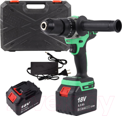 Аккумуляторная дрель-шуруповерт Zitrek Green Impact 18V / 063-4046- фото