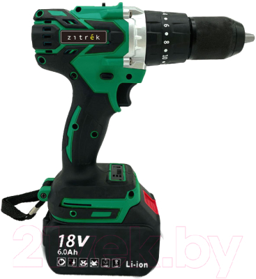 Аккумуляторная дрель-шуруповерт Zitrek Green Impact 18V / 063-4046- фото3