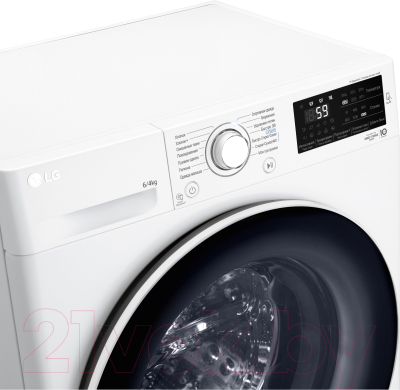 Стирально-сушильная машина LG F2J6NM7W- фото5