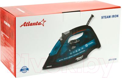 Утюг Atlanta ATH-5538 (синий)- фото7