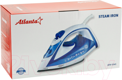 Утюг Atlanta ATH-5545 (синий)- фото7