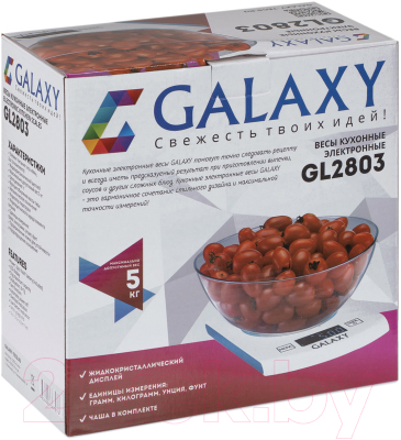 Кухонные весы Galaxy GL 2803- фото4