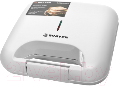 Сэндвичница Brayer BR2203WH- фото