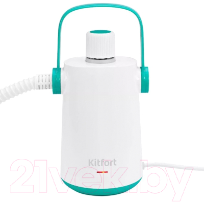 Пароочиститель Kitfort KT-9109-3 (белый/бирюзовый)- фото4