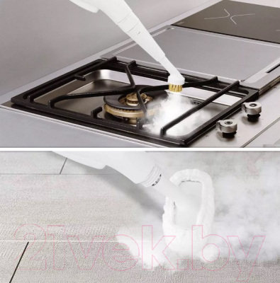 Пароочиститель Kitfort KT-9109-3 (белый/бирюзовый)- фото9