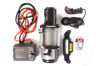 Лебедка автомобильная TOR 12 V P8000 / 114803- фото2