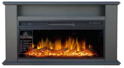 Каминокомплект Смолком Govard V42 + Vision 42 LOG LED (черный)- фото
