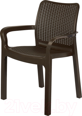 Стул пластиковый Ingreen Rattan / ING6182ГШК- фото4