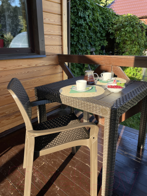 Стол пластиковый Ingreen Rattan / ING6183ГШК- фото3