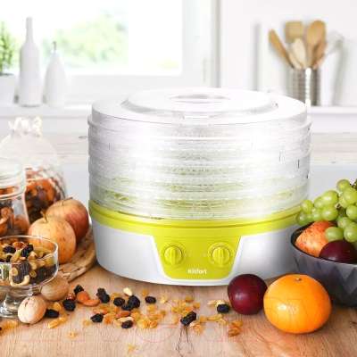 Сушилка для овощей и фруктов Kitfort KT-1935-2- фото3