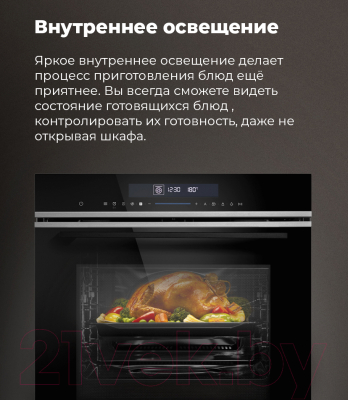 Электрический духовой шкаф Maunfeld MEOR.7217SMB- фото10