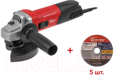Угловая шлифовальная машина Wortex AG 1213-4 / 0329156- фото
