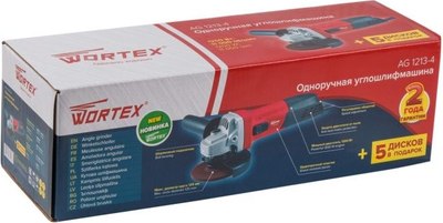 Угловая шлифовальная машина Wortex AG 1213-4 / 0329156- фото8