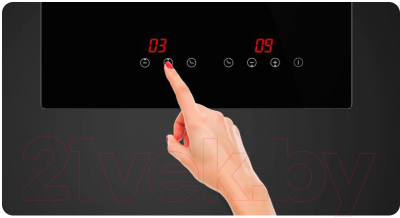 Электрическая варочная панель Maunfeld CVCE.292-BK- фото10