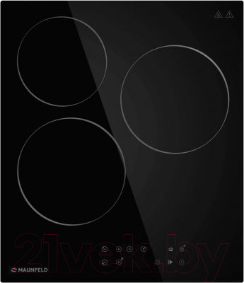 Электрическая варочная панель Maunfeld CVCE.453-BK- фото