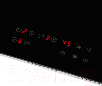 Электрическая варочная панель Maunfeld CVCE.453-BK- фото5