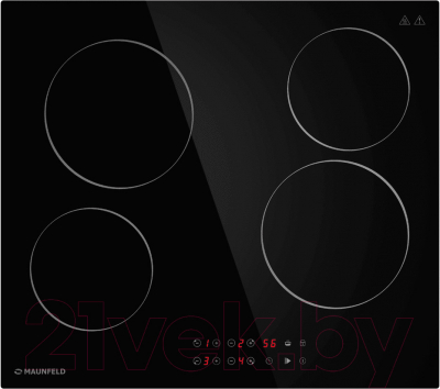 Электрическая варочная панель Maunfeld CVCE.594-BK- фото2