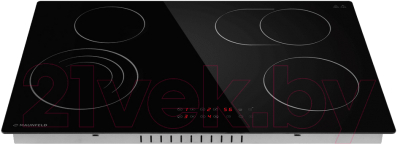 Электрическая варочная панель Maunfeld CVCE.774-SM.T-BK- фото3