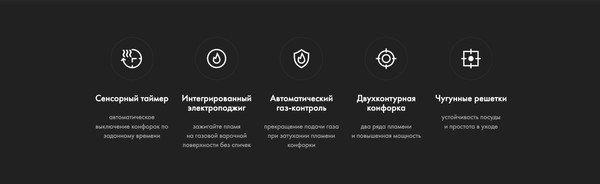 Газовая варочная панель Haier HHX-G95CWSB- фото7