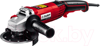 Угловая шлифовальная машина Зубр УШМ-125-1205 Э- фото