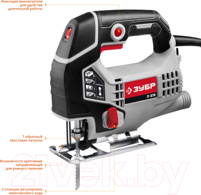 Электролобзик Зубр Л-570- фото2