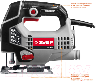 Электролобзик Зубр Л-570- фото7