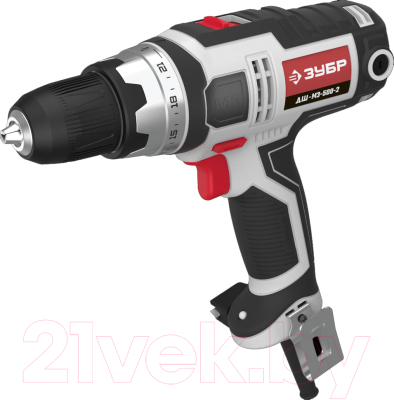 Дрель-шуруповерт Зубр ДШ-М3-500-2- фото