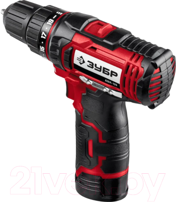 Аккумуляторная дрель-шуруповерт Зубр ДШЛ-125-22- фото6
