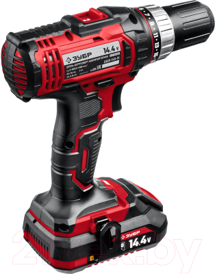 Аккумуляторная дрель-шуруповерт Зубр ДШЛ-145-21- фото3
