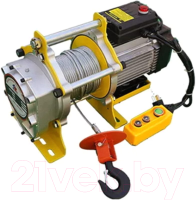 Лебедка электрическая TOR CD-300/600-A 380В с канатом 60м / 1023998