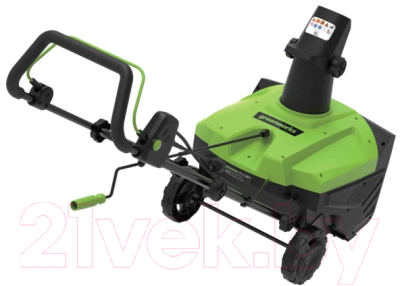 Снегоуборщик электрический Greenworks SN2300 2300Вт / 2602707- фото2