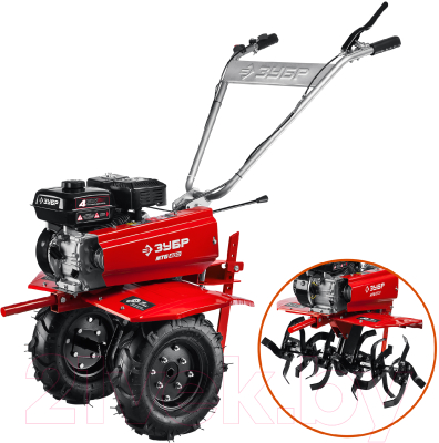Мотоблок бензиновый Зубр МТБ-400- фото2