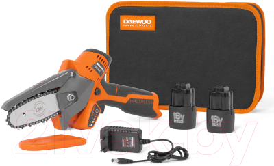 Электропила цепная Daewoo Power DACS 416Li Set- фото8