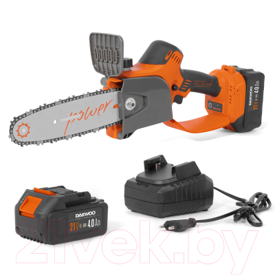 Электропила цепная Daewoo Power DACS 821Li SET- фото8