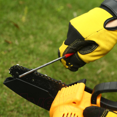 Пила цепная аккумуляторная Deko DKCHS 20-4 / 063-4307- фото6